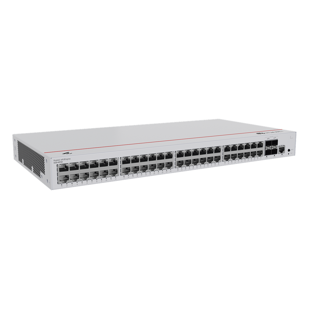 Switch de Acceso Gigabit Administrable  Capa 2 / 48 puertos 10/100/1000 Mbps / 4 Puertos 10GE SFP+ Uplink / ERPS / IMGP Snooping / DHCP Snooping / Administración Nube Gratis
