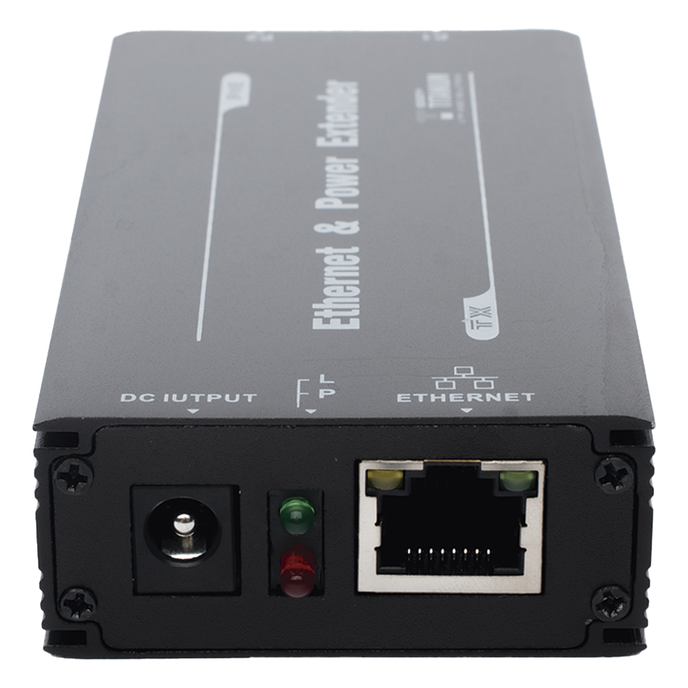 (POE 600 METROS) Transmisor para Extensor PoE TT-8001R  / 1 Puerto  para recepción de video y alimentación (PoE) / IDEAL PARA DOMOS Y CAMARAS IP / Conexión en Cascada / Soporta PTZ´s de 60 W / Soporta IEEE802.3af/at