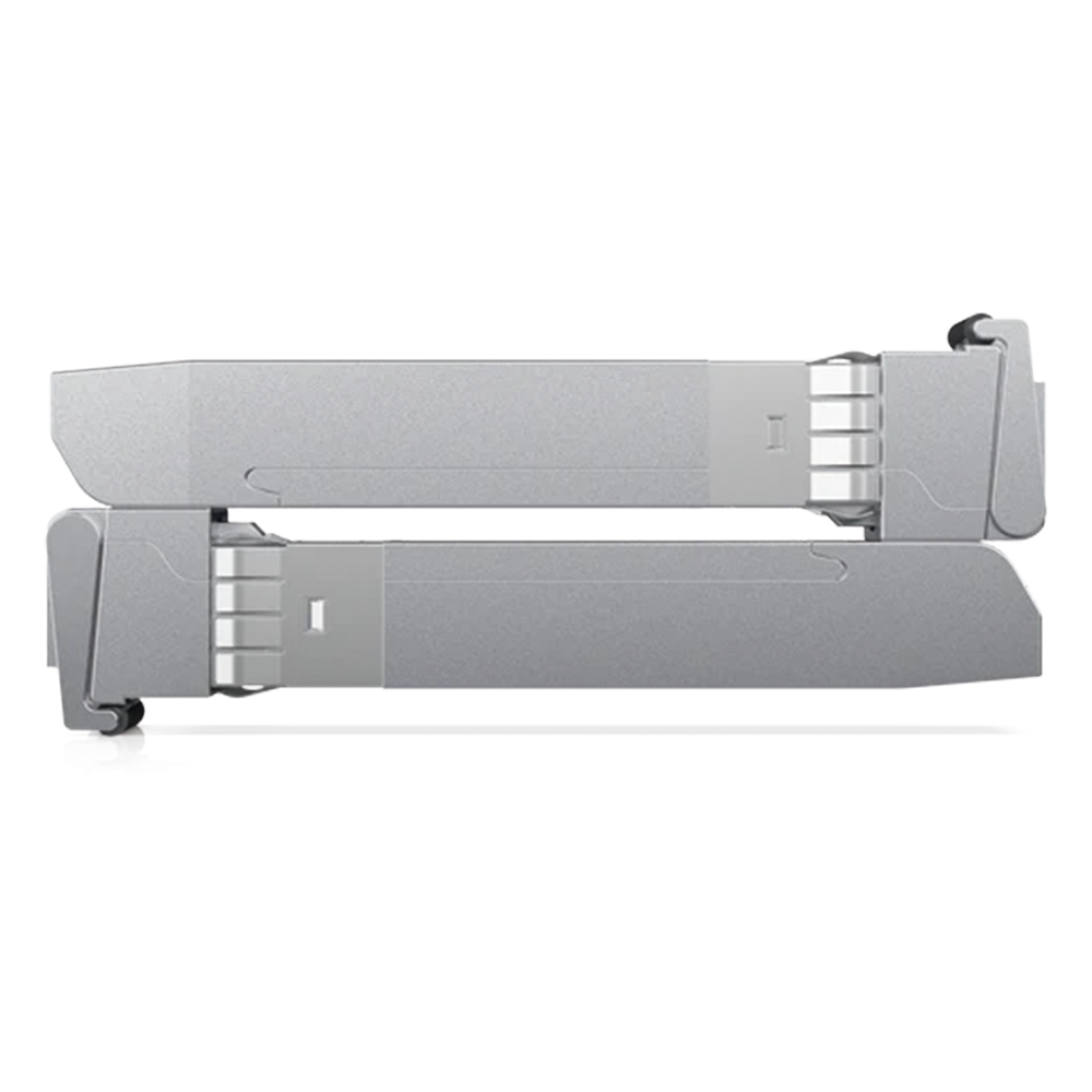 UFiber Módulo SFP+ 10G, transceptor MiniGibic MultiModo 10 Gbps, distancia 300m, conectores LC, paquete de 2 piezas