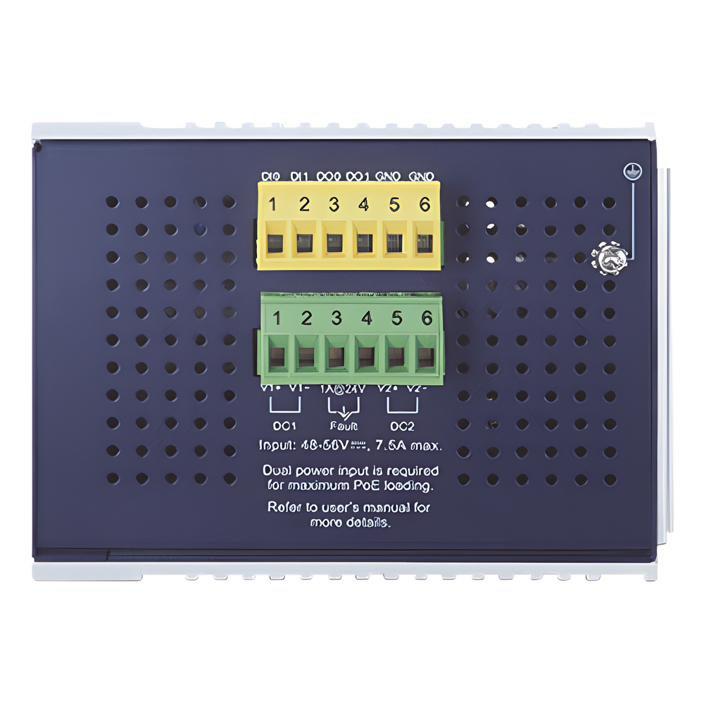 Switch Industrial Capa 3, 16 Puertos 10/100/1000T 802.3 AT POE +, 4 Puertos 1G / 2.5G SFP