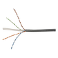 Bobina de Cable UTP Reelex, de 4 Pares, Desempeño Cat6, PVC (CM), Color Gris, 24 AWG, 305 Metros (1000 Pies)