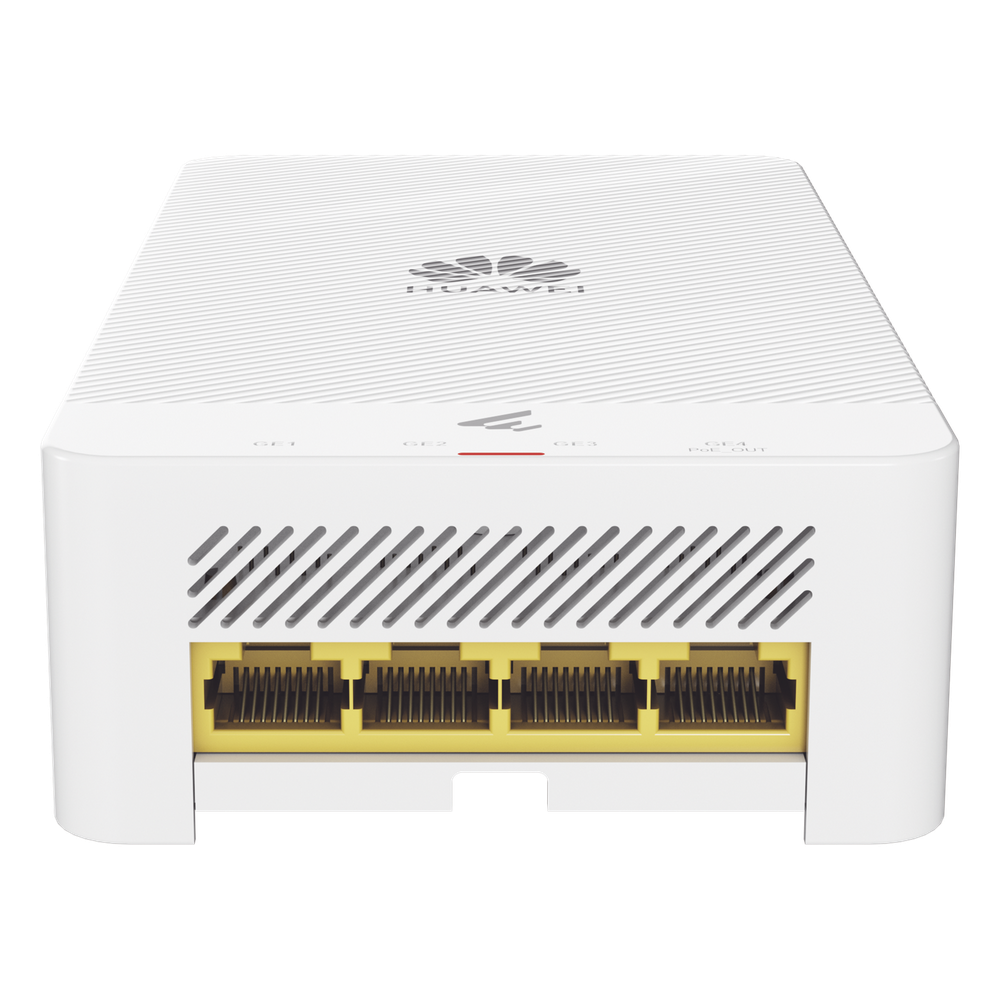 Punto de Acceso eKit Wi-Fi 6 para Pared / Hasta 128 Clientes / 2.9 Gbps / 1 Puerto Gigabit PoE in + 3 Puertos LAN Gigabit + 1 Puerto LAN PoE out / Smart Antenna 20% más cobertura / Libre de Licenciamiento