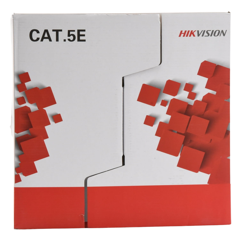 Bobina de Cable UTP 305 Metros (1000 Pies) / Cat5E (24 AWG) / Color Blanco / PVC (CM) / Uso en Interior / 100% Cobre / Aplicaciones de CCTV y Redes de Datos