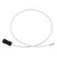 Cable de Conexión en Campo Jack a Plug RJ45, Categoría 6A, CMP (Plenum), 1 Metro (3.28 Pies), Color Blanco