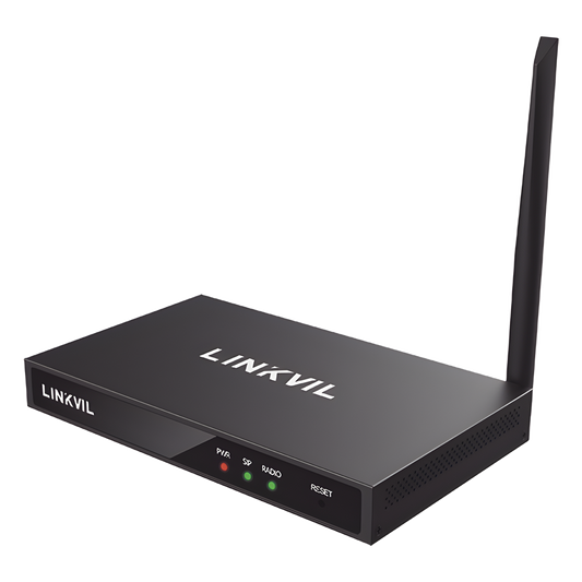 RoIP W712, Gateway que permite la interconexión entre radios analógicos/digitales de dos vías y dispositivos de comunicación SIP, alta compatibilidad con radios.