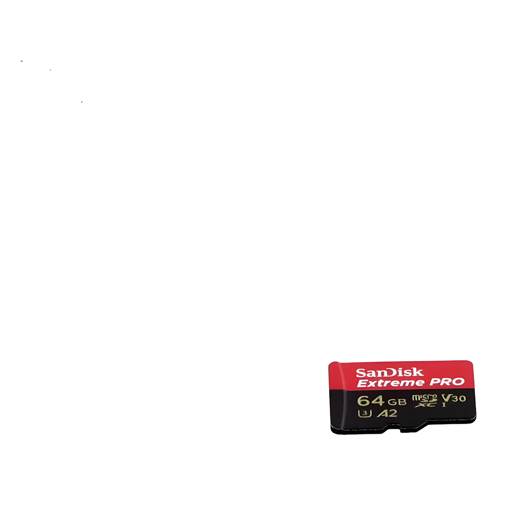 SANDISK EXTREME PRO MICROSD CARD 64GB, INCLUYE ADAPTADOR