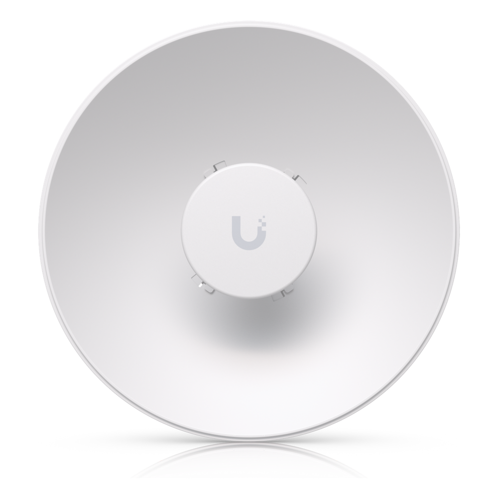 UISP Dish Mini – Antena Direccional Tipo Plato de 26 dBi de Ganancia, Banda de Frecuencia de 5150 a 6875 MHz