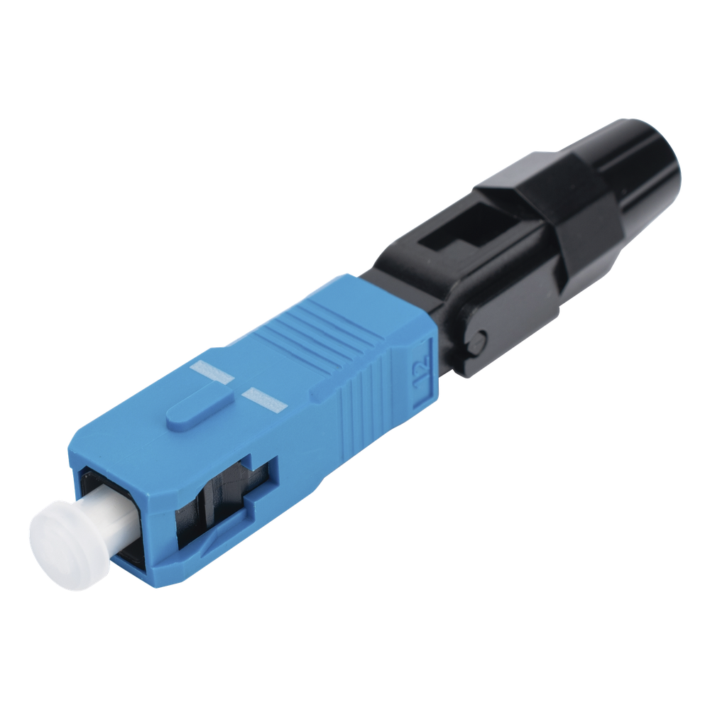 Conector de Fibra Óptica Pre-pulido Re-terminable Monomodo SC/UPC 900um, 2.0 mm, 3.0 mm (Paquete 10 Piezas)