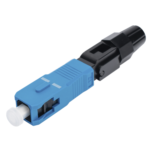 Conector de Fibra Óptica Pre-pulido Re-terminable Monomodo SC/UPC 900um, 2.0 mm, 3.0 mm (Paquete 10 Piezas)