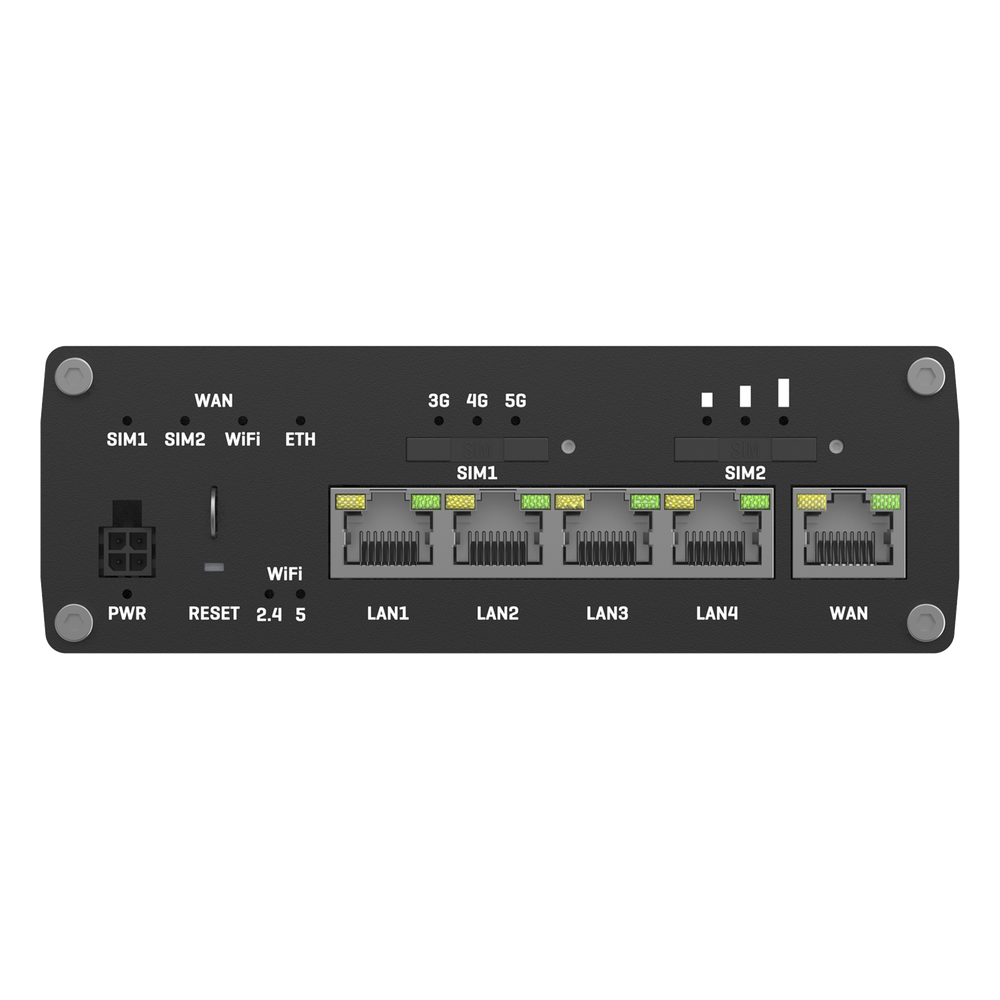 Router Industrial 5G 3.3Gbps, Doble SIM , Doble banda 802.3ac Wave2