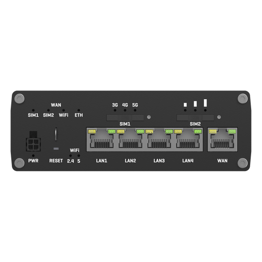 Router Industrial 5G 3.3Gbps, Doble SIM , Doble banda 802.3ac Wave2