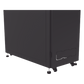 Gabinete Profesional para Telecomunicaciones de 45UR, 1200 mm Profundidad, Incluye 2 Organizadores Verticales de 45 Unidades de Rack, Se envía el Gabinete Armado.