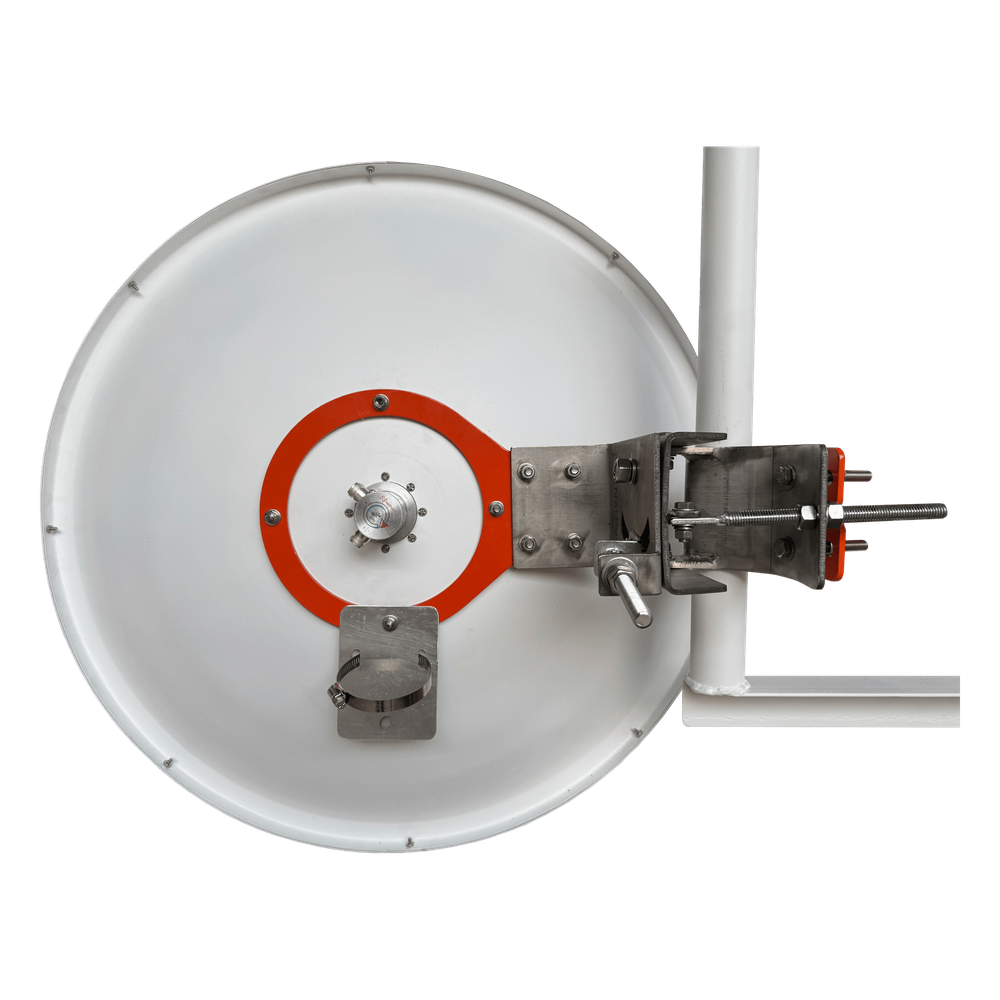 Antena Direccional / 2 ft / 5.9-7 GHz / Ganancia 32 dBi / SLANT de 45 ° y 90° / Incluye Jumpers con conector N-Macho a RPSMA / montaje y radomo incluido.