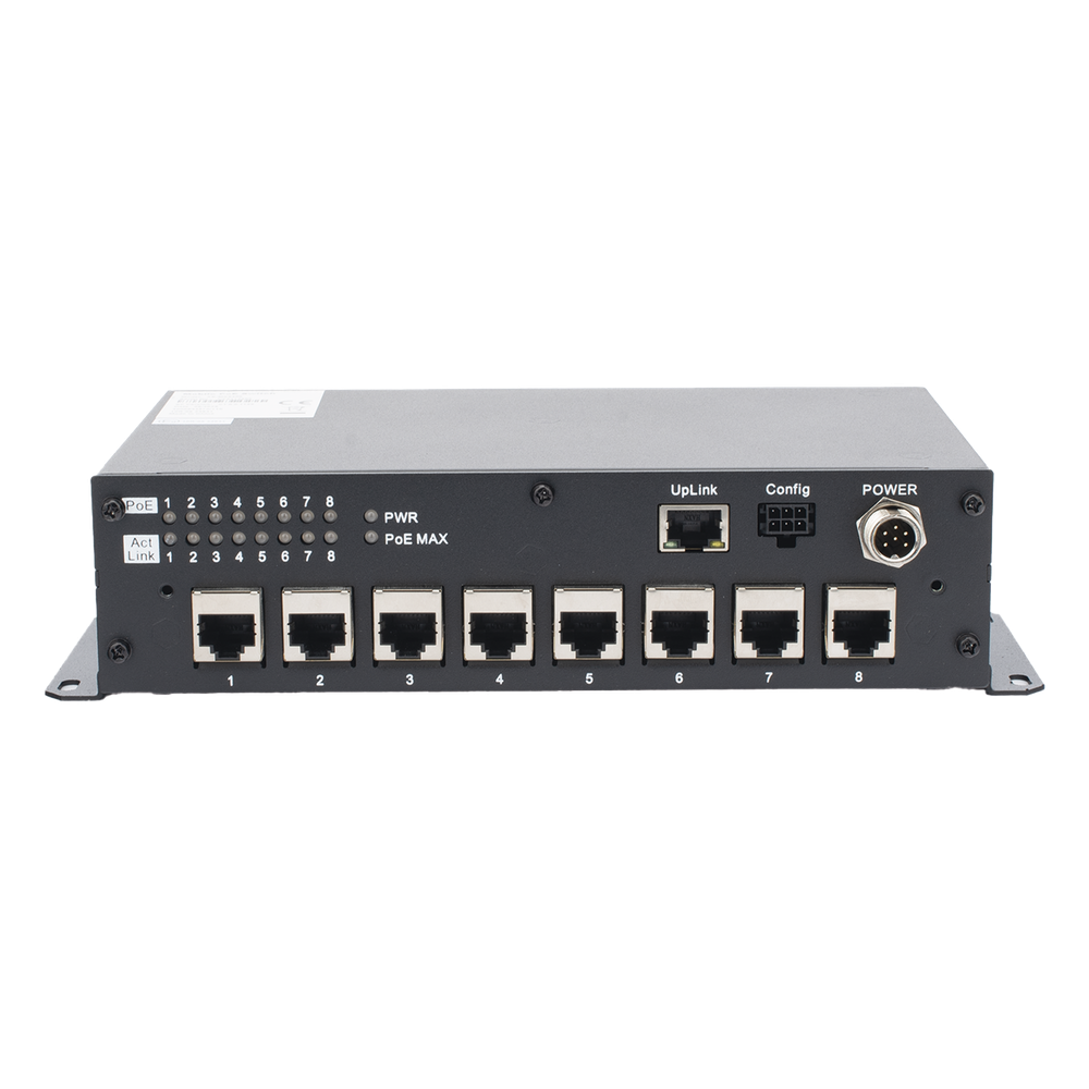Switch PoE para Soluciones Moviles / Conexión RJ45