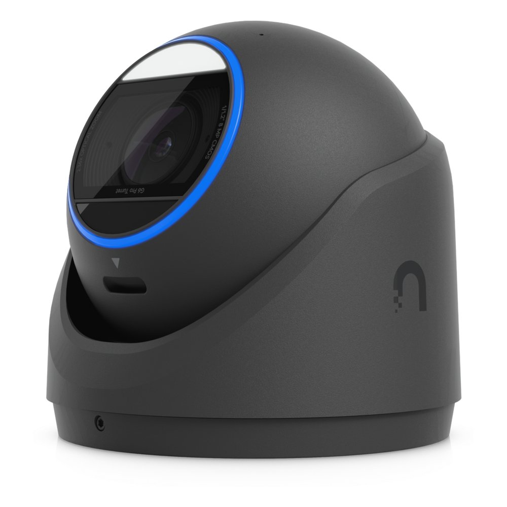 UniFi Protect G6 Pro Turret – Cámara 4K PoE+ Antimanipulación y Todo Clima con Motor de IA Multi-TOPS, Zoom Óptico 2.36× y Sensor CMOS 1/1.2