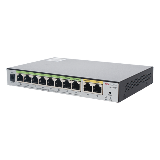 Router Gigabit PoE+ / Ideal para Access Point (AP) / 8 Puertos Gigabit PoE+ / 2 Puertos WAN / Hasta 200 clientes