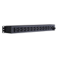 PDU Básico Para Distribución de Energía, Con 12 Tomas NEMA 5-15R Traseras, 1UR, 15 Amp, 120 Vca