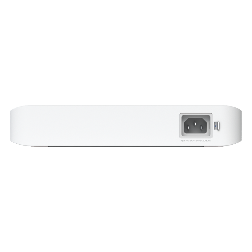 Switch UniFi Pro 8 PoE Administrable Capa 3, 8 puertos GbE / (6) puertos POE+ af/at y (2) puertos POE++ 802.3bt / (2) puertos SFP+ 10G / 120W de presupuesto POE