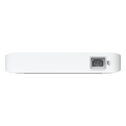 Switch UniFi Pro 8 PoE Administrable Capa 3, 8 puertos GbE / (6) puertos POE+ af/at y (2) puertos POE++ 802.3bt / (2) puertos SFP+ 10G / 120W de presupuesto POE