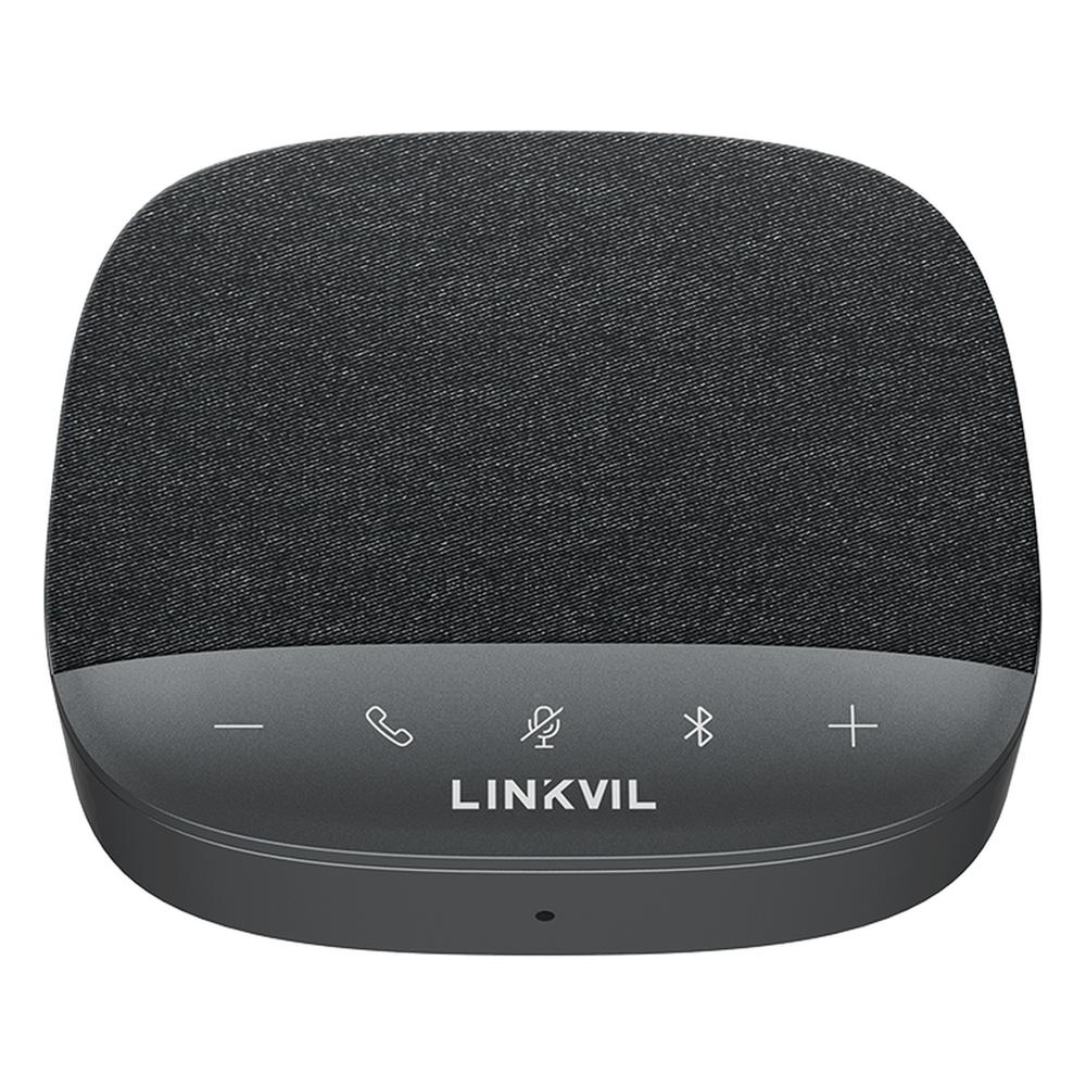 Altavoz y Micrófono portátil / Bluetooth / Conexión USB / 3 Micrófonos de 3W / Salas pequeñas o reuniones personales / Botones Touch / Linkvil