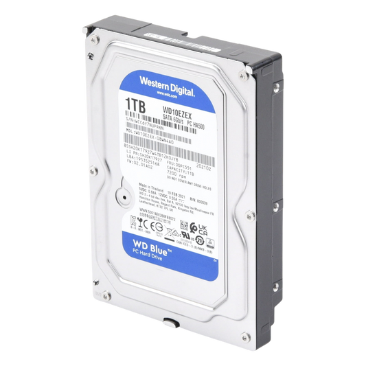 Disco duro Blue de 1 TB / 7200 RPM / Recomendado para PC / Uso 8-5 / 1 Años de Garantia
