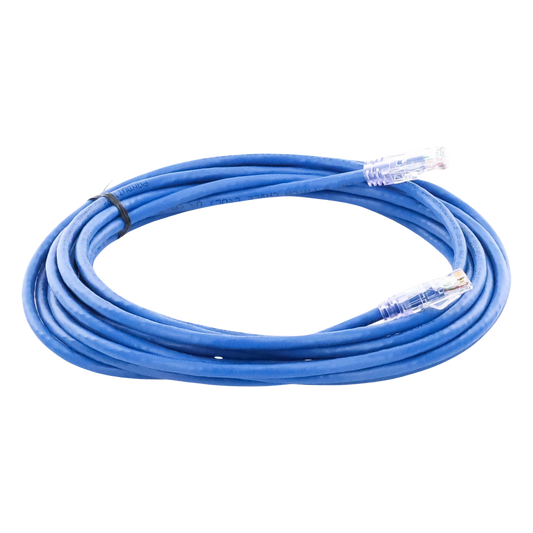 Cable de Parcheo UTP Categoría 6, con Plug Modular en Cada Extremo - 6 Metros (19.69 Pies) - Azul