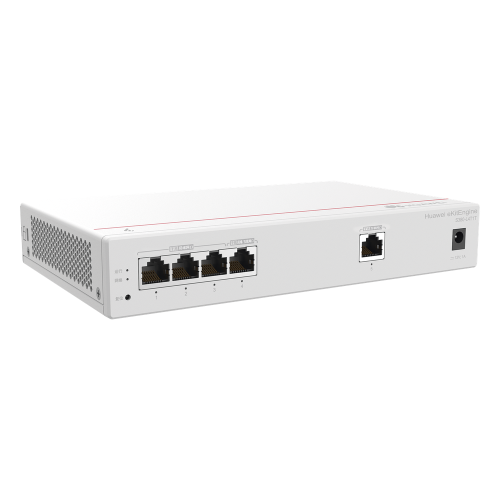 Router eKit / 1 Puerto WAN Gigabit / 1 Puerto LAN/WAN Gigabit / 3 Puertos  LAN Gigabit / Rendimiento de 1 Gbps / Controlador (32 APs) / Hasta 150 clientes / Libre de licenciamiento