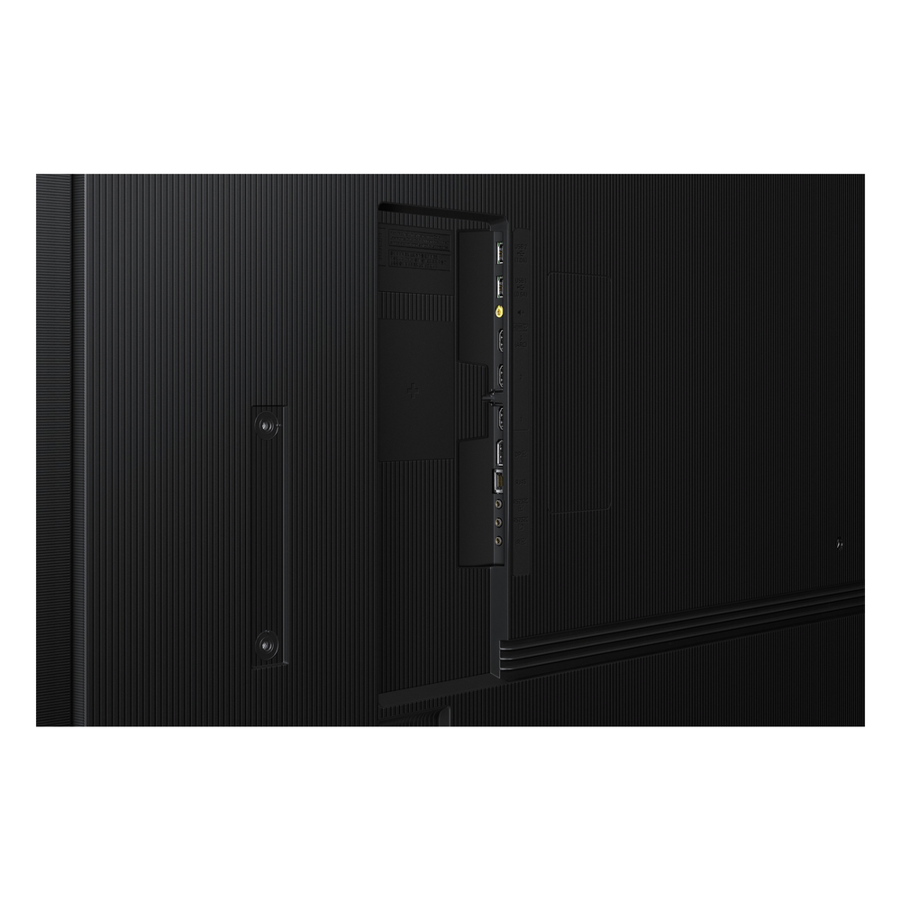 Pantalla Profesional Neo QLED 115" Resolucion 4K / Panel VA / Brillo 1,000 nit / Dimensiones 2.56m largo x 1.46 m de alto / Uso 24/7 / HDMI 2.1 / DisplayPort 1.4 / WiFi-Bluetooth / compatible con VXT