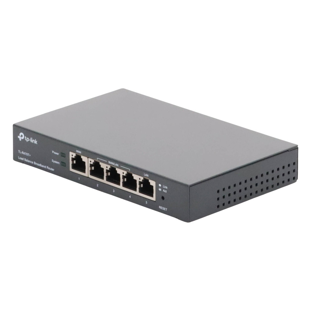 Router Balanceador de Carga Multi-Wan, 1 puerto LAN 10/100 Mbps, 1 puerto WAN 10/100 Mbps, 3 puertos Auto configurables LAN/WAN, Sesiones Concurrentes 10,000 para Pequeña Oficina