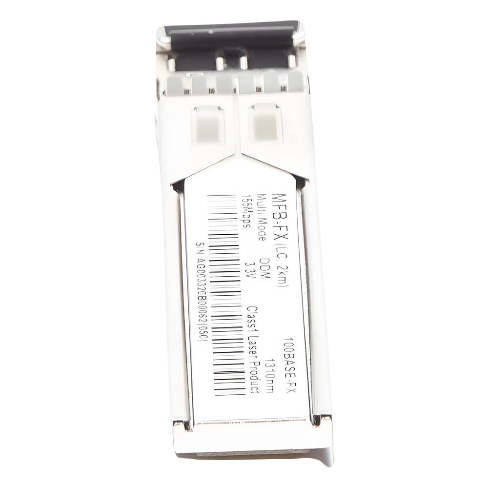 Transceptor mini-Gbic SFP 100Mbps LC 1310nm para fibra Multi Modo 2 Km