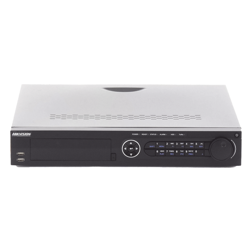 DVR 16 Canales TurboHD + 8 Canales IP / 3K/5MP / Audio por Coaxitron / Acusense / 4 Bahías de Disco Duro / Videoanalisis / 16 Entradas de Alarma
