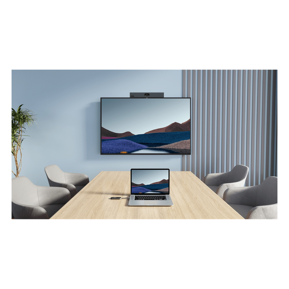 Barra de Videoconferencia A10 de Yealink para Salas Pequeñas con Android Integrado para Microsoft Teams y Modo BYOD - Incluye Control Remoto