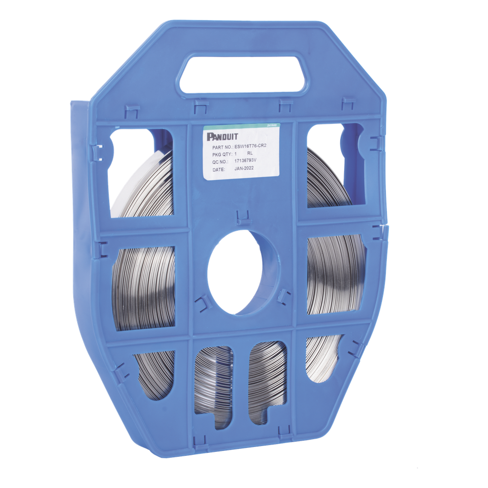 Fleje PanSteel™ de Acero Inoxidable 201, 16 mm de Ancho (5/8), 0.75 mm de Espesor, Rollo de 30.5 metros