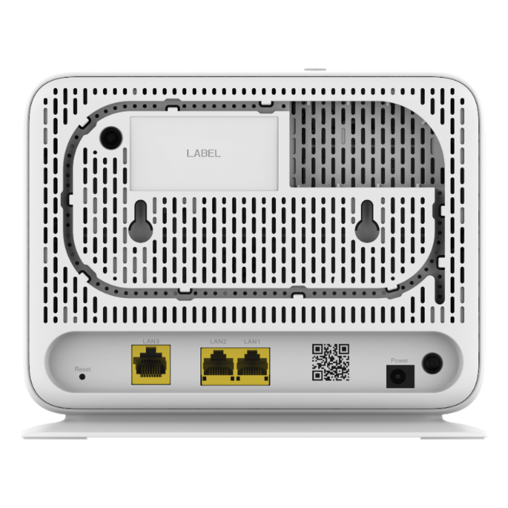 Router Wi-Fi 6 / Repetidor de ONT / Hasta 2.9 Gbps vía Wi-Fi / Tecnología Anti-Interferencia / 3 Puertos Gigabit LAN/WAN