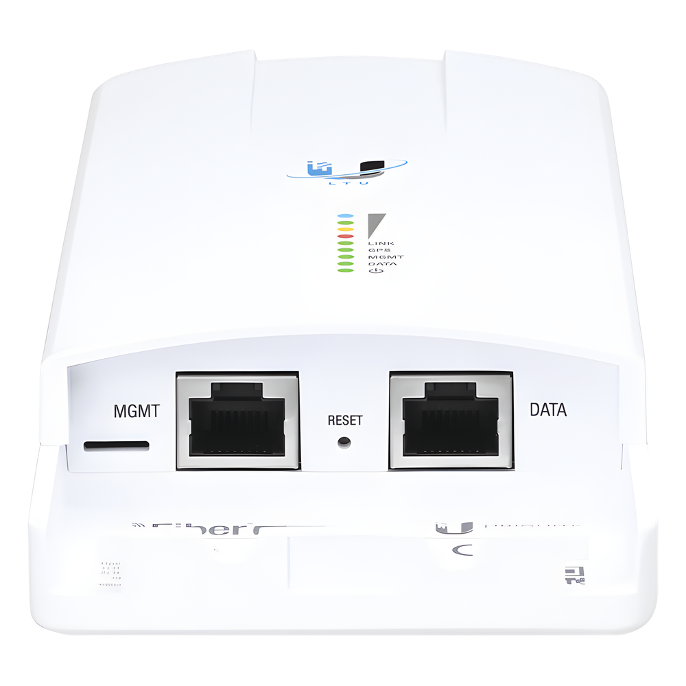 Airfiber Radio Backhaul conectorizado de alta capacidad, con tecnología LTU airFiber hasta 1 Gbps, 5 GHz (4.8 - 6.2 GHz), No hay compatibilidad con AF-5X