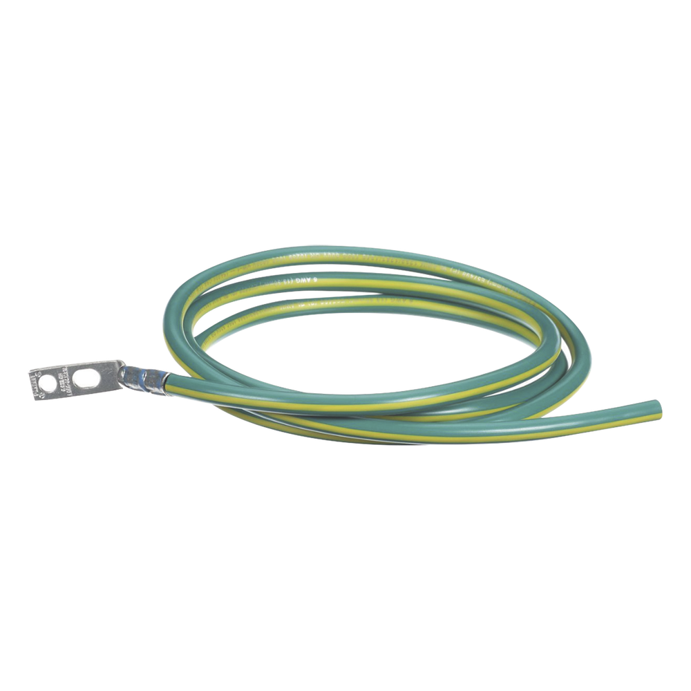 Kit de Jumper para Conexión de Gabinete o Rack de Telecomunicaciones a Barra de Tierra Física, 6 AWG, 1.52 m de Largo