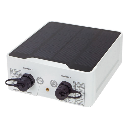 (LoRa) Controlador de nodo  IP67 para exterior Industrial, Compatible con LoRaWAN, Con Celda Solar y  Batería Integrada