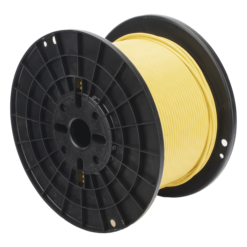 Bobina de Cable UTP de 4 Pares, Vari-MaTriX HD, Cat6A, 23 AWG, CMR (Riser), Color Amarillo, 305 Metros (1000 Pies)