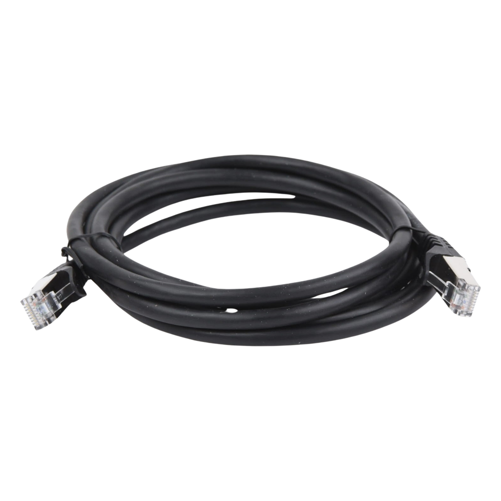 Cable de Parcheo FTP Cat6 - 2.0 Metros (6.56 Pies) - Negro