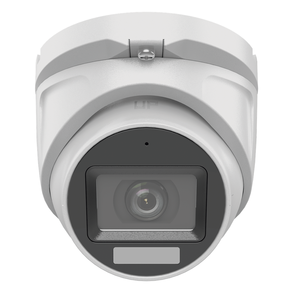 [Dual Light + ColorVu] Turret TURBOHD 3K megapixel / 30 mts IR + 20 mts luz blanca/ Lente 2.8 (105° de Visión) / Exterior IP66 / Audio por Coaxitron / TVI-AHD-CVI-CVBS / Metal  / Smart-Hybrid light