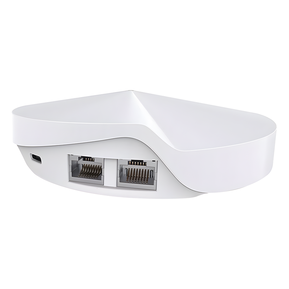 Router Inalámbrico MESH Interior para Hogar / Doble Banda Wi-Fi 5 AC1300 Mbps / 2 Puerto Gigabit WAN/LAN / 4 Antenas Internas / Administración Mediante la App Deco (iOS, Android) / Protección HomeCare / Antivirus Integrado