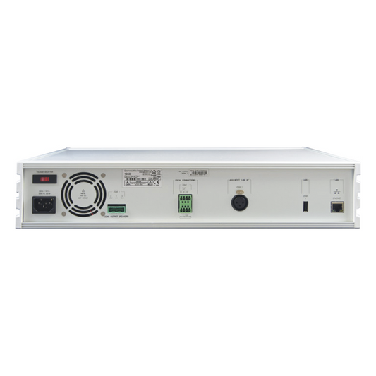 ETAPA DE POTENCIA DIGITAL 1x240W 100V  MILLENNIUM IP CON CONECTIVIDAD IP LAN, SUPERVISON, CALIDAD DE SONIDO HQ PARA 1 ZONA, EN FORMATO RACK 2U