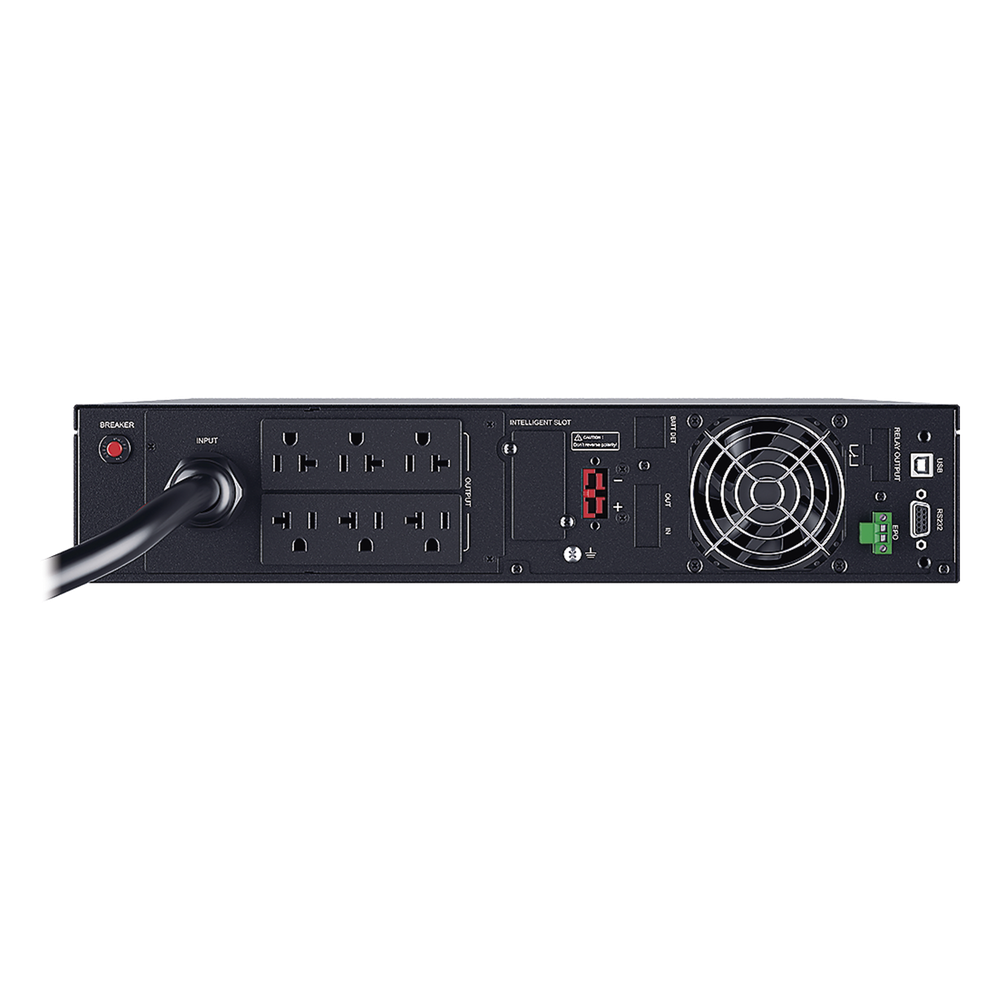 UPS Smart App Online S de 3000 VA/2700 W, Online Doble Conversión, Entrada 120 Vca NEMA L5-30P, Onda Senoidal Pura, Rack o Torre de 2 UR, Con 6 Tomas NEMA 5-20R