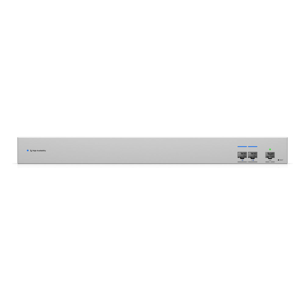 UniFi USW-WAN – Switch WAN Capa 2 con Uplinks SFP+ 10G, Puerto RJ45 GbE y Alimentación CA Redundante para Alta Disponibilidad con UniFi Gateways en Modo Shadow (Rack 1U)