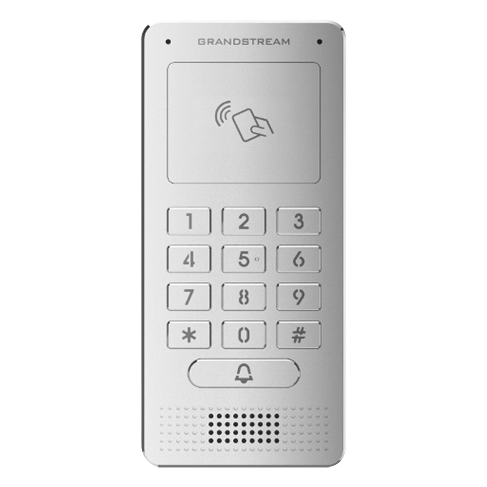 Audioportero IP (SIP), Antivandálico, apertura por código, llamada y/o tarjeta, teclado iluminado