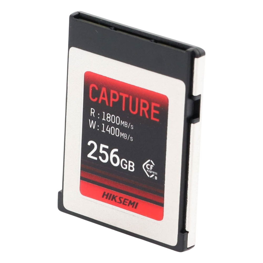 Memoria CFexpress Tipo B / 256 GB / 1800 MB/s Lectura / 1400 MB/s Escritura / Video 8K / PCIe Gen 3×2
