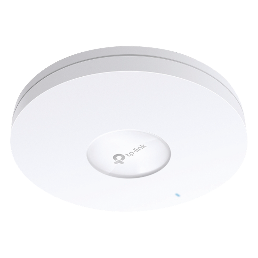 Punto de Acceso Omada / Wi-Fi 6 AX1800 MU-MIMO 2X2 / Omada Mesh / Alta Densidad de Usuarios / Configuración por Controlador o Stand-Alone / Para Montaje en Techo-pared / Alimentación PoE+
