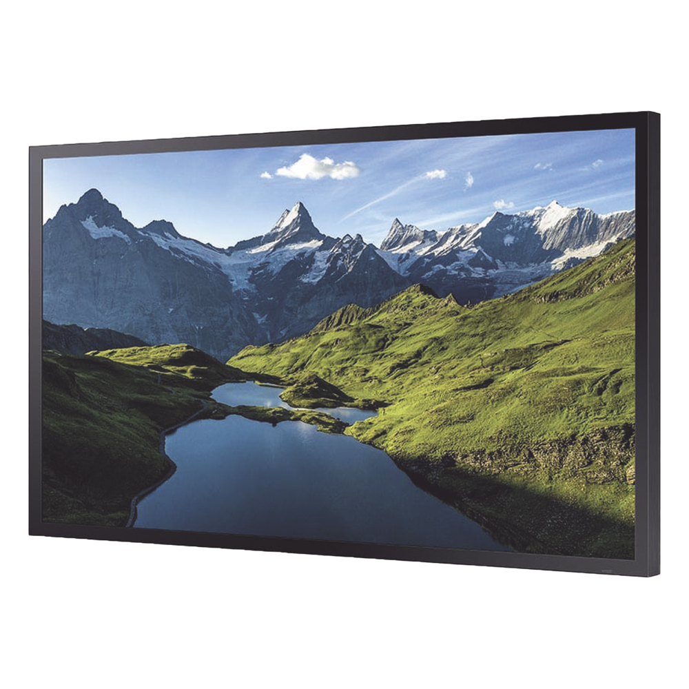 Pantalla Profesional LED 55" para Exterior con Vidrio Templado de Protección 5T, Full HD (1080p), HDMI/HDBaseT (LAN), Brillo 3500 cd/m2. Compatible VESA