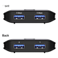 Switch USB 3.2 Gen 1 Essentials | 2 Puertos USB Tipo-A | 2 Computadoras | 5 Gbps | InstaSync | Botón Físico | Diseño Compacto | Plug-and-Play