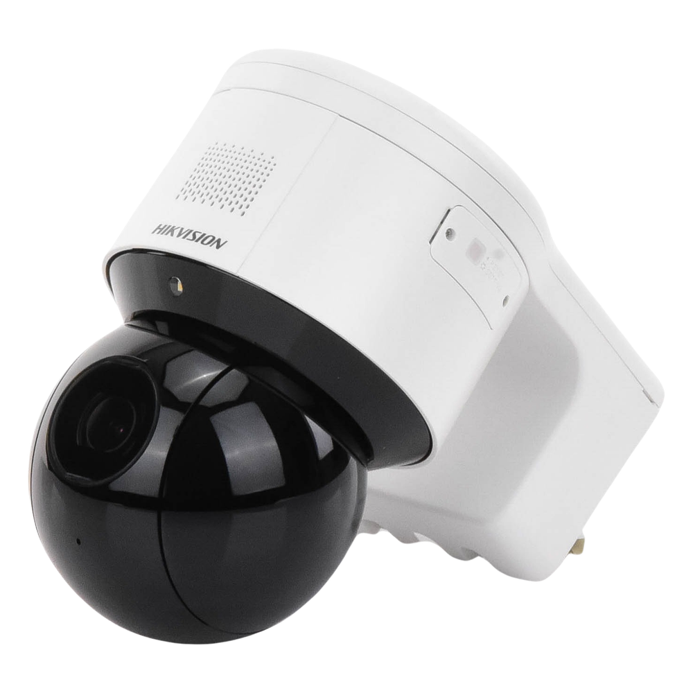 Domo PTZ IP 4 Megapixel / 4X Zoom Óptico / 50 mts IR EXIR / ACUSENSE / Luz Estroboscópica / Sirena Integrada / WDR 120 dB / PoE+ / IP66 / Ultra Baja Iluminación / Micrófono y Bocina Interconstruido / Micro SD